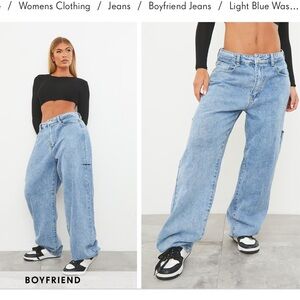 Pretty Little Thing Boyfriend Jeans
